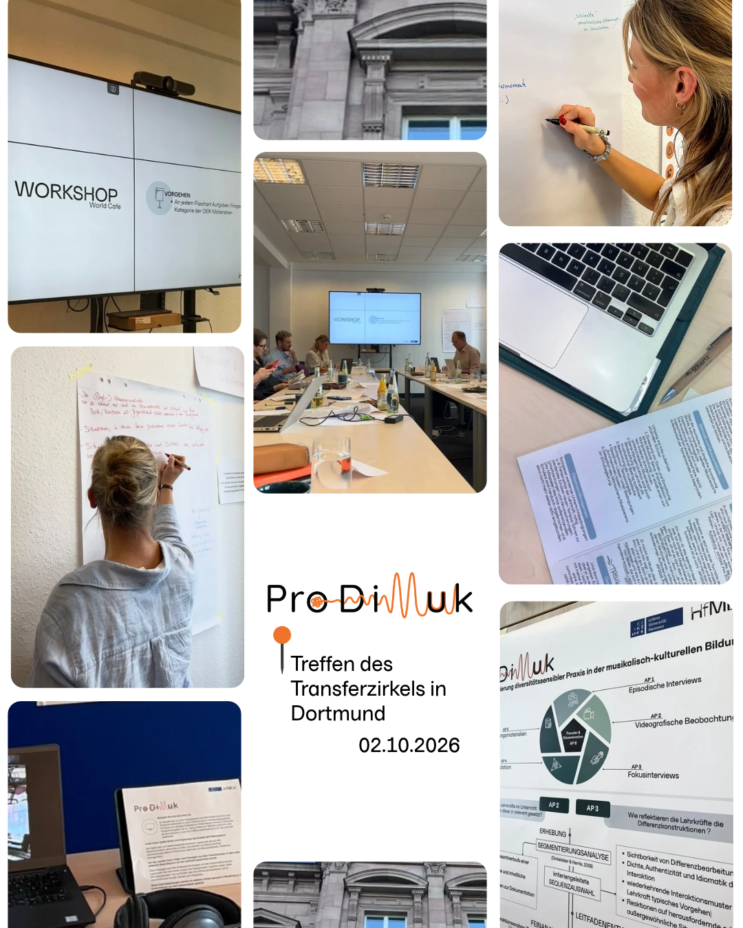 Foto Collage des vierten Transferzirkeltreffens am 02.10.2026